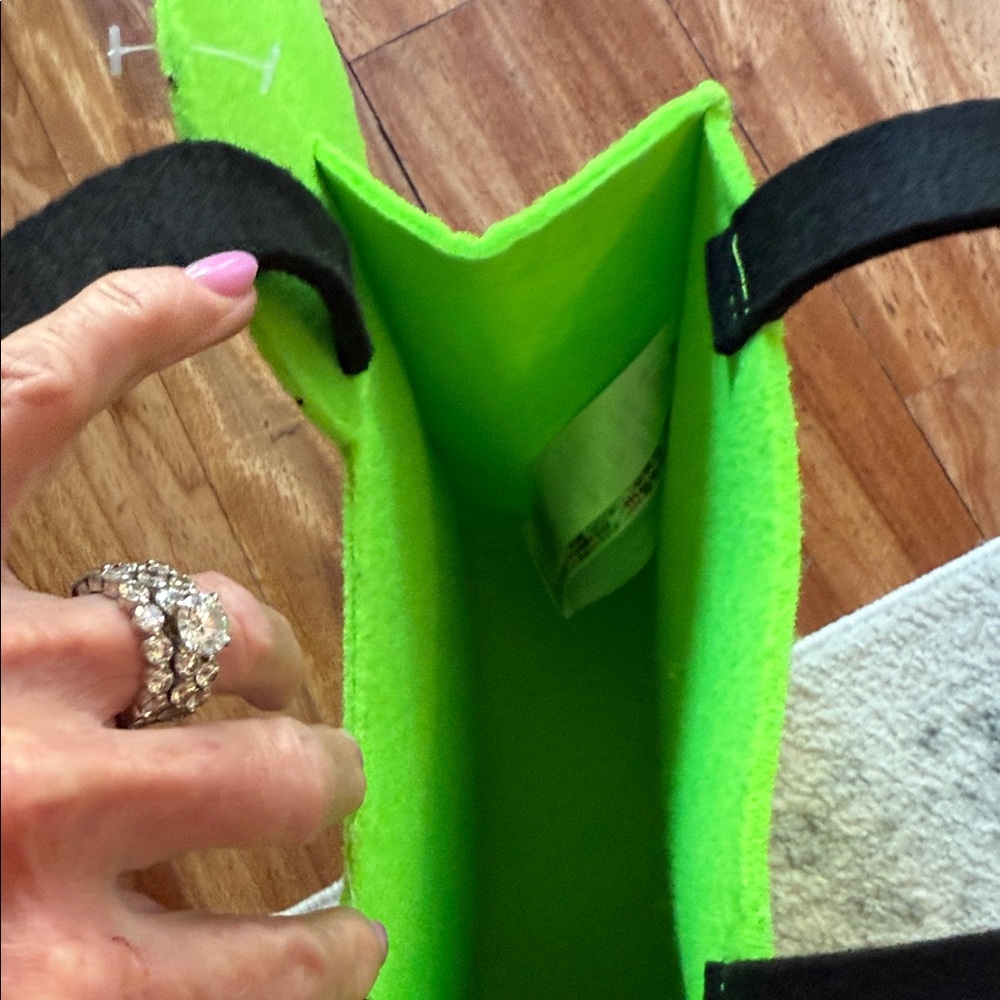 Disney Lime Green Mickey Mouse Halloween Tote - Picture 5 of 6
